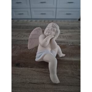 Sleeping Angel Cherub Mini Figurine